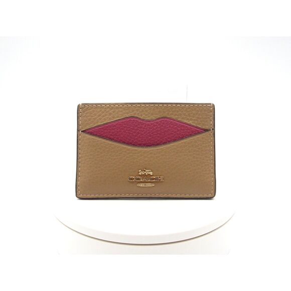 Coach Lip Card Case NWT - Picture 1 of 3